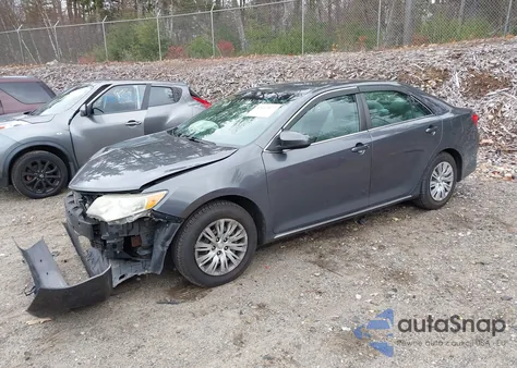 2012 Toyota Camry Le z USA, uszkodzony, nr VIN 4T1BF1FK3CU170965